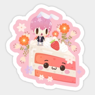 Bamby Plave Dessert Pink Ver Sticker